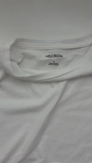 Target plain white top thumbnail 3