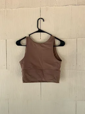 Yanta Tank Bra in Cocao thumbnail 3