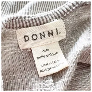 Donni Antropologie Slouchy Cardigan Open Pockets Layer Textured Ribbed Loose Fit thumbnail 9