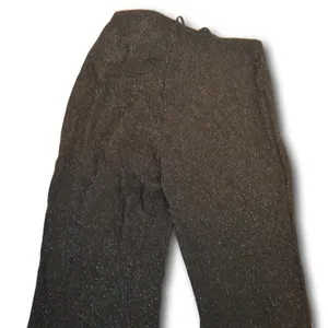 SOLY HUX Metallic Sequin Tie Front Elastic Waist Flare Leg Bottom Disco Pants XL thumbnail 3