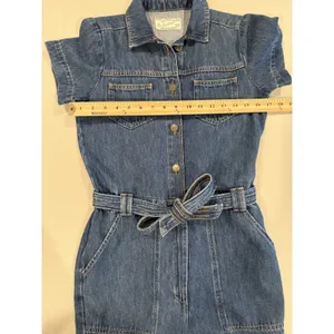 FatFace Denim Jumpsuit Size 2 Imogen Boilersuit 100%Cotton Utility Rosie Minimal thumbnail 5