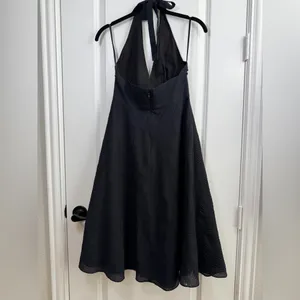 J. Crew Black Backless Dress thumbnail 5