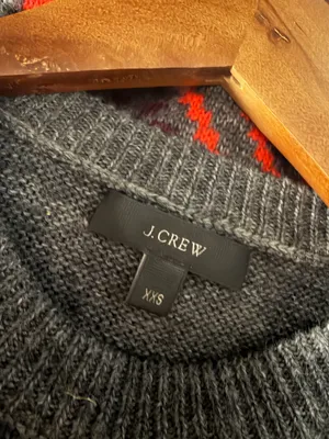 J.Crew Fair Isle Knit Sweater Size XXS thumbnail 3