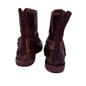 Frye Women's Phillip Studded Harness Moto Boots Size 5.5 thumbnail 6