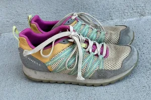 Merrell Alpine Sneaker Womens 6 Hiking Outdoors Active Gorpcore Mesh Gold thumbnail 1