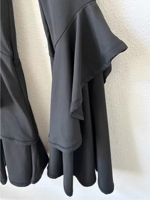 A Rare Bird Flare Bottom Legging Black Size Small Bohemian Goth thumbnail 4