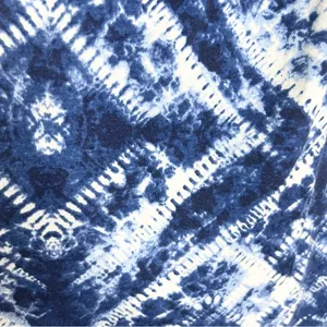 Just Be Blue & White Tie Dye Strapless High Low Maxi Dress Size Medium thumbnail 4