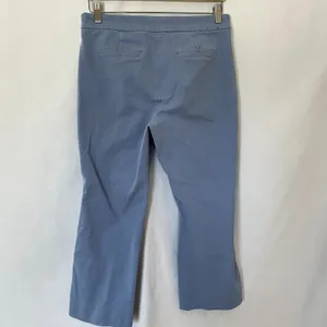 J.Crew kelsey pant women's size 8 sky blue work trousers straight leg med rise thumbnail 4