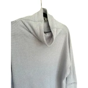 We the Free Free People Ribbed Waffle Turtleneck Tunic Sweater Dress‎ Size Small thumbnail 2