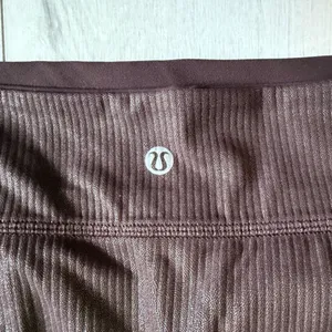 Lululemon Align Asymmetrical Espresso Compressive Ribbed Bra Shine size 8 thumbnail 6