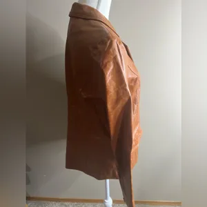 For Joseph 100% leather coat camel color size large thumbnail 7