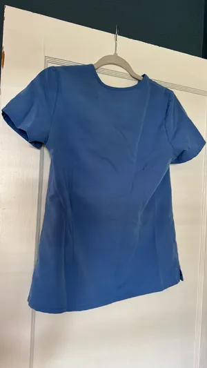 FIGS ceil blue Catarina scrub top and yola pants set thumbnail 3