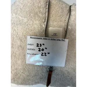 Thread & Supply Quarter Zip Sherpa Pullover Forest Pattern Small thumbnail 4
