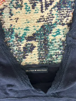 Brandy Melville Top Navy Blue Tank thumbnail 2