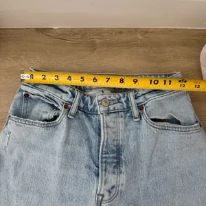 Abercrombie and Fitch The Dad High Rise Denim Jeans Curve Love thumbnail 4