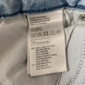 H&M Denim Mini Jean Shorts Small 4 thumbnail 3