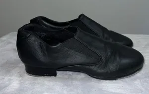 Capezio Black Tap Dance Shoes Size 6 thumbnail 1
