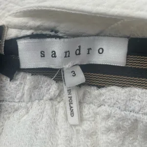 SANDRO Square Neckline Mini Dress in White‎ Size 3 or Large thumbnail 5