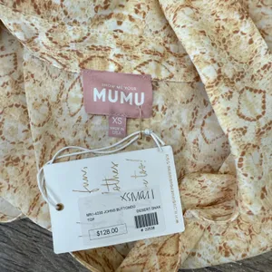 Show me your‎ mumu Johns Button Down Shirt size xs NWT thumbnail 6