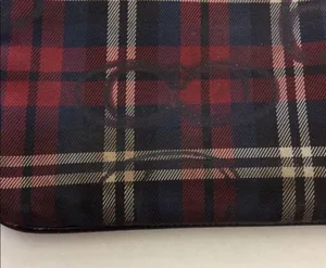 Poppy Tartan Plaid Small Wristlet thumbnail 14
