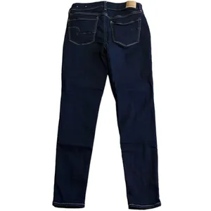 American Eagle AEO Hi Rise Jegging 8 Dark Denim Jeans Super Stretch thumbnail 2