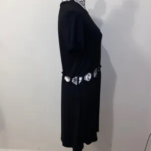 American Eagle Outfitters Casual Comfy Black Cut Out Dress Size Large thumbnail 6