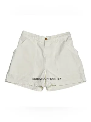 BIG BUD PRESS Classic Work Shorts, Vintage White, Medium White thumbnail 3