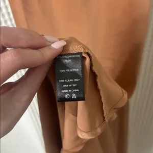 ASTR The Label Palisades Nude Color Cowl Slip Midi Dress Large thumbnail 13