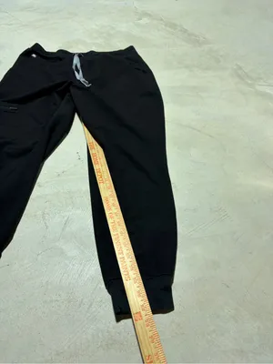 Figs Women's Black HW Zamora Jogger Pants with Drawstring L/P thumbnail 2