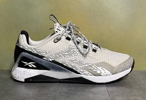Reebok Nano X1 Women's Training Adventure Shoes Gray/Black/White Size 7.5 thumbnail 1