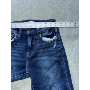 KanCan Women's Distressed Denim Blue Skinny Jeans Size‎ 24 thumbnail 7