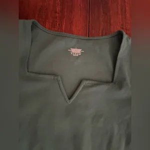 Forest Green Long Sleeve Bodysuit thumbnail 3