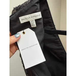 NEW Dress The Population Ivy Sheath Midi Dress Black Size XXS thumbnail 6