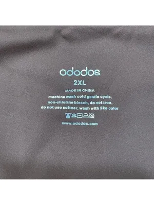 Ododos Brown High-Waisted Flare Pants Size 2XL NWT thumbnail 9