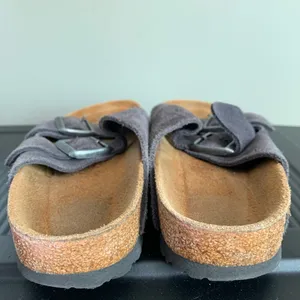 Birkenstock Arizona gray suede sandals size 37 thumbnail 5