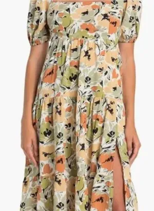 Astr the Label multicoloured dress Size L #floral #dress thumbnail 1