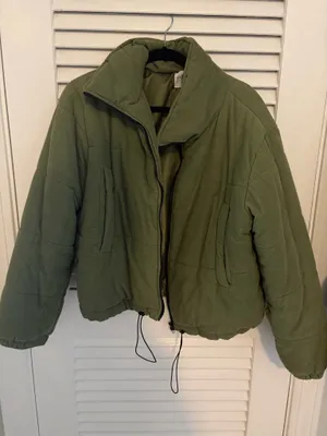 Princess Polly Puffer Jacket Corduroy thumbnail 1