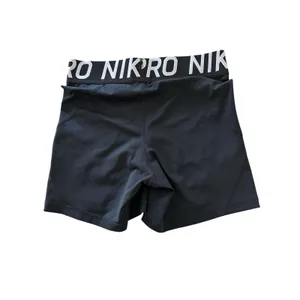 Nike Pro Womens Dri-Fit Black Performance Shorts Size Medium thumbnail 4