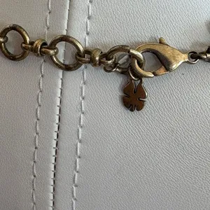 Layered Gold-Tone and Olive Bead Multi-Strand Necklace thumbnail 4