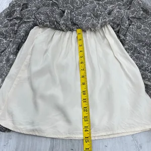 Hollister Paisley Maxi Skirt XS Cream Boho Coquette Fairycore Festival Flowy thumbnail 9