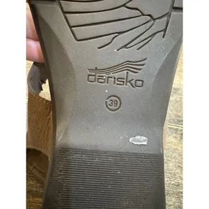 Dansko‎ Reece Toe Loop Sandals Brown Slingback Leather Size 39 US 8.5-9 thumbnail 10