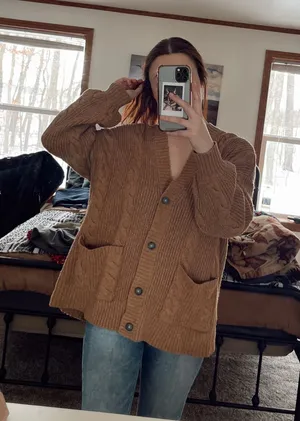 American Eagle Outfitters Oversized Sweater Knit thumbnail 1