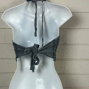 Halter Gray Embroidered one size Size undefined thumbnail 8