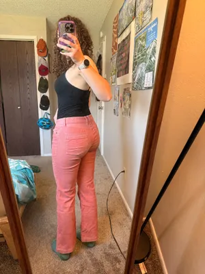 J.Crew Corduroy Pants pink 8s thumbnail 2