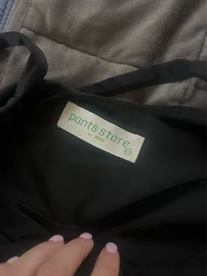 black workout romper pants store thumbnail 4