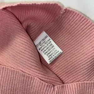 NWT Altar'd State Blush Pink Ribbed Knit Twist Front Crop Top Size Womans Small thumbnail 5