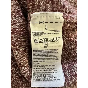525 America Women's Multicolor Balloon Sleeve Crew Neck Pullover Sweater Large thumbnail 10