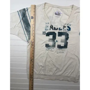Philadelphia Eagles Touch Alyssa Milano Women’s XL Sweatshirt Shirt NFL Football thumbnail 3