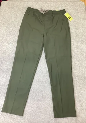 All in Motion 360 Lifestyle Pant Olive Green Regular Fit Active Tapered Mens M thumbnail 1
