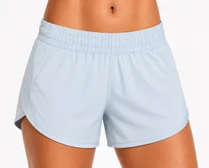 Lululemon Track That High-Rise Lined Short 5" size 4 light blue thumbnail 1